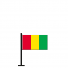 Tischflagge Guinea