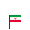 Tischflagge Iran