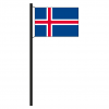 Hissflagge Island