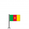 Tischflagge Kamerun