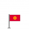 Tischflagge Kirgisistan