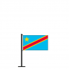 Tischflagge Demokratische Republik Kongo