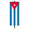 Banner-Fahne Kuba
