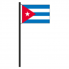Hissflagge Kuba