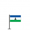 Tischflagge Lesotho