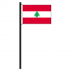 Hissflagge Libanon