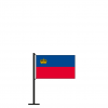 Tischflagge Liechtenstein
