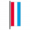 Hisshochflagge Luxemburg