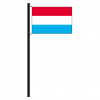 Hissflagge Luxemburg