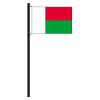 Hissflagge Madagaskar