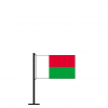 Tischflagge Madagaskar