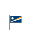 Tischflagge Marshallinseln