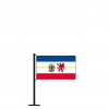 Tischflagge Mecklenburg-Vorpommern Dienstflagge