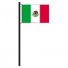 Hissflagge Mexiko
