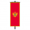 Banner-Fahne Montenegro