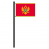 Hissflagge Montenegro
