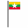 Hissflagge Myanmar