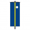 Banner-Fahne Nauru