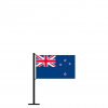 Tischflagge Neuseeland