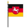 Zimmerfahne Niedersachsen