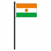 Hissflagge Niger