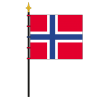 Zimmerfahne Norwegen