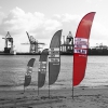 Beachflag konvexe Unterkante XL