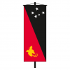 Banner-Fahne Papua-Neuguinea