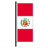 Hisshochflagge Peru Dienstflagge