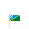 Tischflagge Salomonen