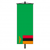 Banner-Fahne Sambia