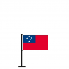 Tischflagge Samoa