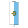 Banner-Fahne San Marino