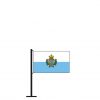 Tischflagge San Marino