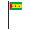 Hissflagge Sao Tomé und Principe