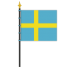 Zimmerfahne Schweden