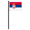 Hissflagge Serbien