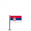 Tischflagge Serbien