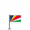 Tischflagge Seychellen