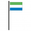 Hissflagge Sierra Leone