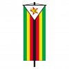 Banner-Fahne Simbabwe