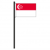 Hissflagge Singapur