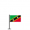 Tischflagge St. Kitts und Nevis