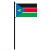Hissflagge Südsudan
