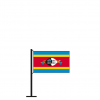 Tischflagge Swasiland