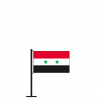 Tischflagge Syrien