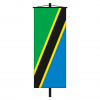 Banner-Fahne Tansania