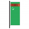 Hisshochflagge Turkmenistan
