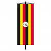 Banner-Fahne Uganda