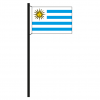 Hissflagge Uruguay